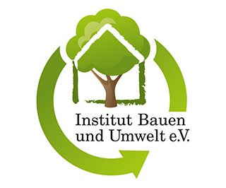Logo Institut Bauen und Umwelt e.V.