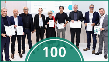 100 Teilnehmer der Phase Nachhaltigkeit